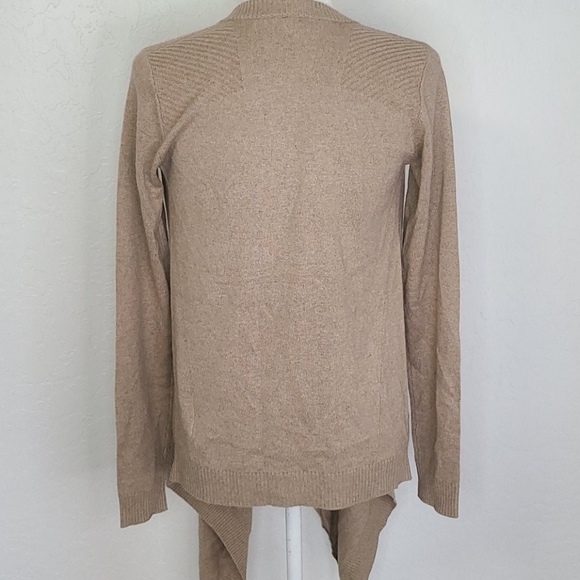 NWT LAmade tan cardigan XS silk & cashmere - Picture 6 of 9